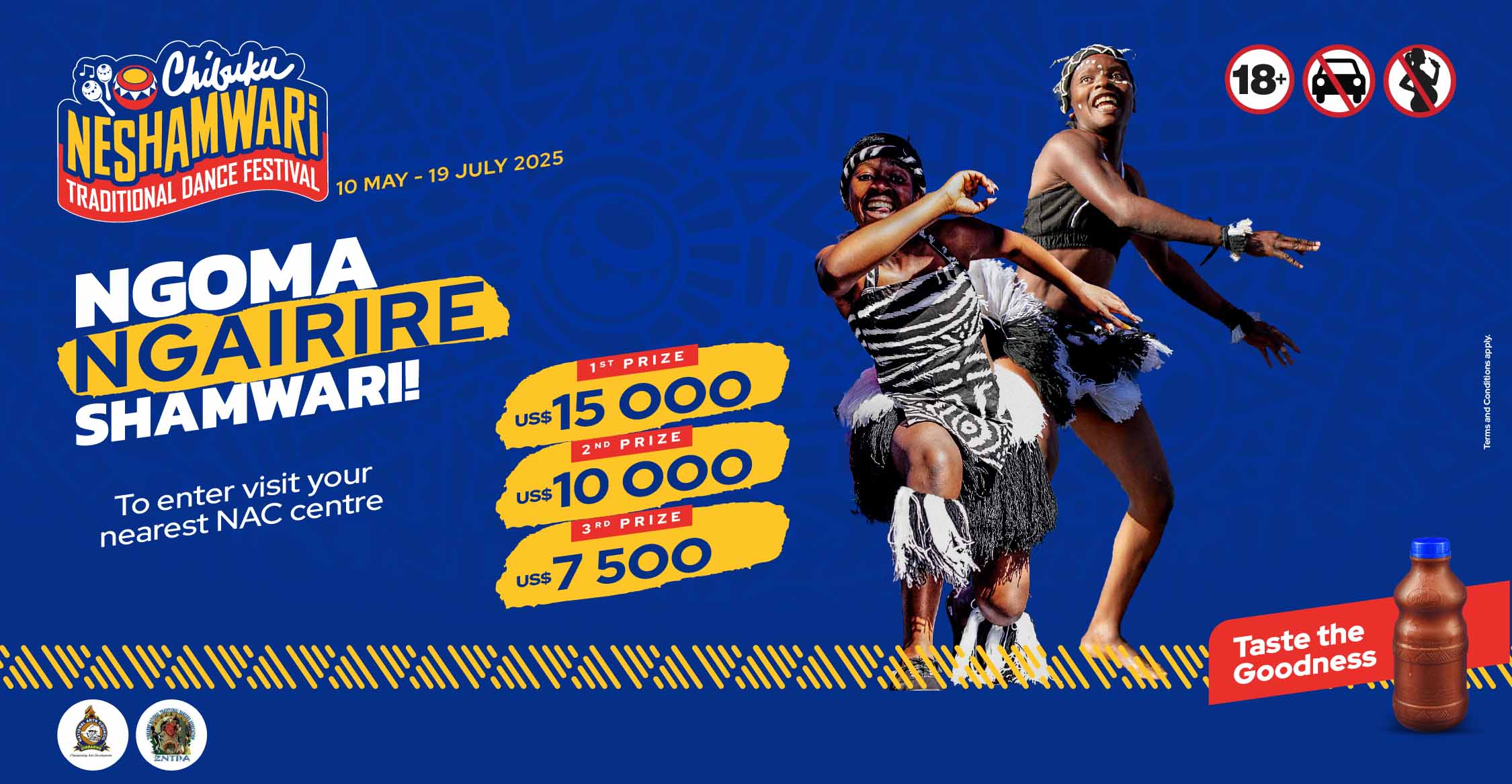 Chibuku Neshamwari Traditional Dance Festival National Finals to Showcase in Mutare