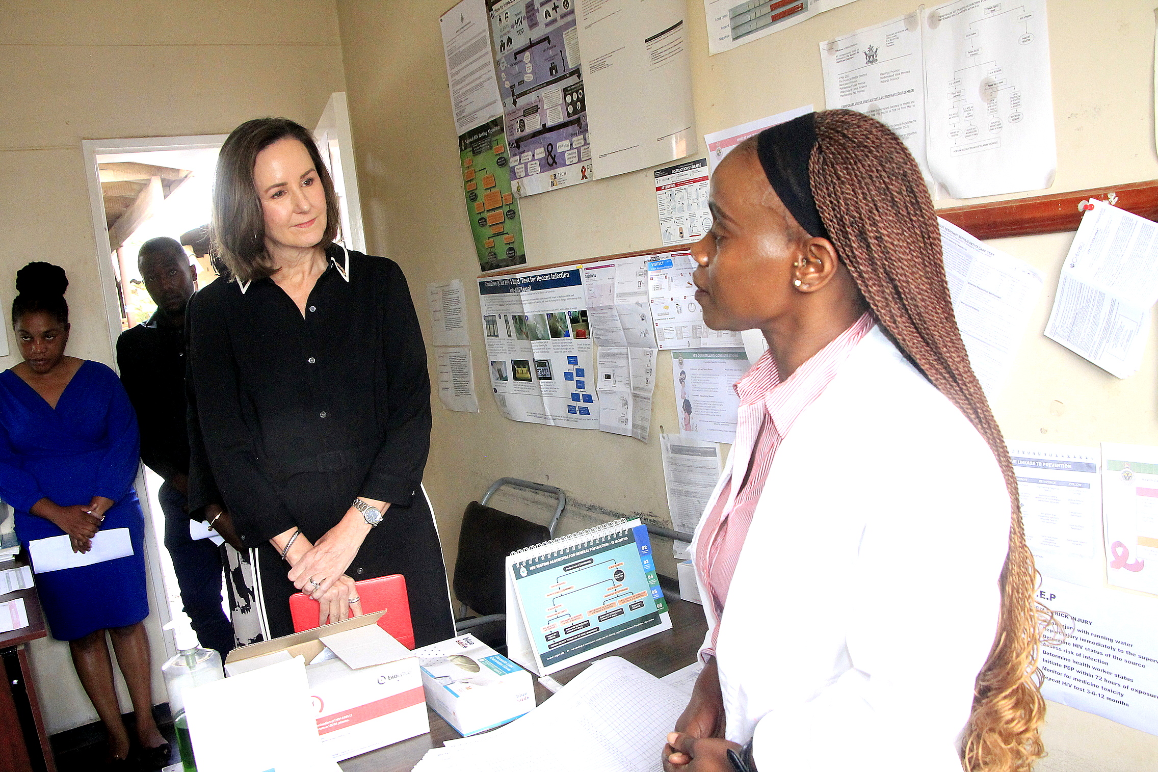 U.S. envoy tours Epworth clinic, backs HIV innovation
